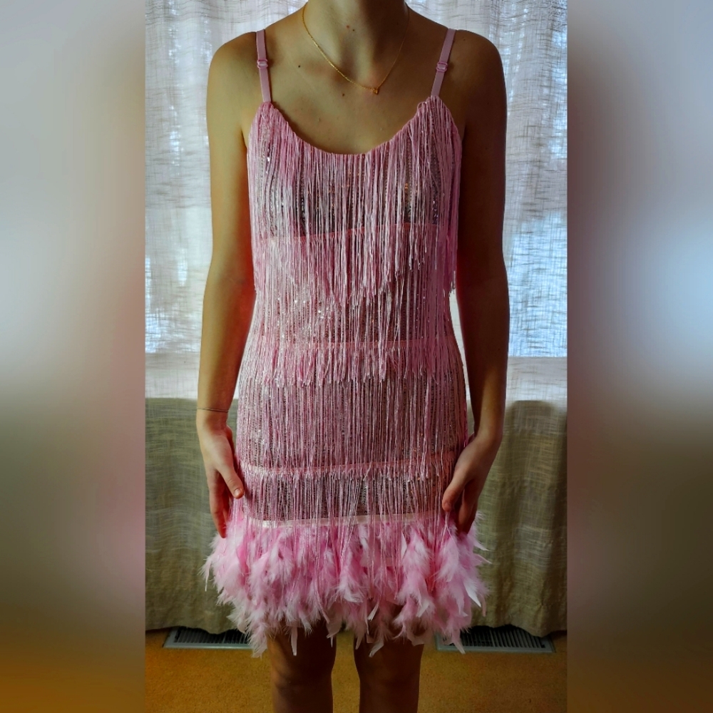 Pink Mini Dress